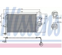 Конденсатор, кондиционер NISSENS 94838 94838 NISSENS - купить в магазине запчастей по Украине