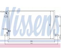 Конденсатор, кондиционер NISSENS 94854 94854 NISSENS - купить в магазине запчастей по Украине