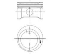 Поршень KOLBENSCHMIDT 94895600 94895600 KOLBENSCHMIDT - купить в магазине запчастей по Украине