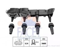Катушка зажигания FACET 9.6307 96307 FACET - купить в магазине запчастей по Украине