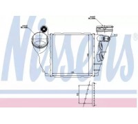 Интеркулер NISSENS 96487 96487 NISSENS - купить в магазине запчастей по Украине