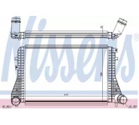 Интеркулер NISSENS 96493 96493 NISSENS - купить в магазине запчастей по Украине