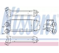 Интеркулер NISSENS 96514 96514 NISSENS - купить в магазине запчастей по Украине