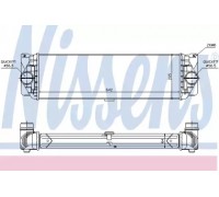 Интеркулер NISSENS 96526 96526 NISSENS - купить в магазине запчастей по Украине