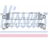 Интеркулер NISSENS 96534 96534 NISSENS - купить в магазине запчастей по Украине