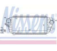 Интеркулер NISSENS 96538 96538 NISSENS - купить в магазине запчастей по Украине