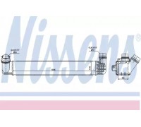 Интеркулер NISSENS 96546 96546 NISSENS - купить в магазине запчастей по Украине
