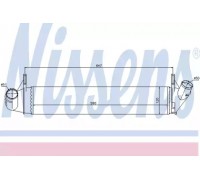 Интеркулер NISSENS 96585 96585 NISSENS - купить в магазине запчастей по Украине