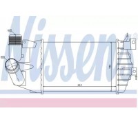 Интеркулер NISSENS 96587 96587 NISSENS - купить в магазине запчастей по Украине