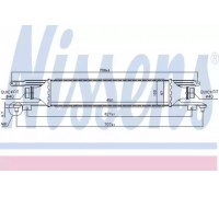 Интеркулер NISSENS 96589 96589 NISSENS - купить в магазине запчастей по Украине