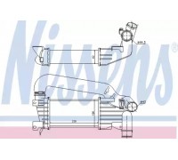 Интеркулер NISSENS 96592 96592 NISSENS - купить в магазине запчастей по Украине