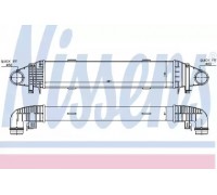 Интеркулер NISSENS 96598 96598 NISSENS - купить в магазине запчастей по Украине