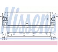 Интеркулер NISSENS 96628 96628 NISSENS - купить в магазине запчастей по Украине