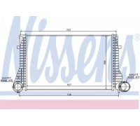 Интеркулер NISSENS 96633 96633 NISSENS - купити в магазині запчастин по Україні