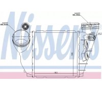 Интеркулер NISSENS 96679 96679 NISSENS - купить в магазине запчастей по Украине
