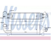 Интеркулер NISSENS 96733 96733 NISSENS - купить в магазине запчастей по Украине