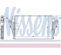 Интеркулер NISSENS 96748 96748 NISSENS - купить в магазине запчастей по Украине