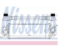 Интеркулер NISSENS 96762 96762 NISSENS - купить в магазине запчастей по Украине