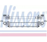 Интеркулер NISSENS 96786 96786 NISSENS - купить в магазине запчастей по Украине