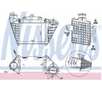 Интеркулер NISSENS 96795 96795 NISSENS - купить в магазине запчастей по Украине