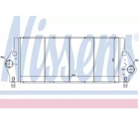 Интеркулер NISSENS 96799 96799 NISSENS - купить в магазине запчастей по Украине