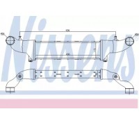 Интеркулер NISSENS 96859 96859 NISSENS - купить в магазине запчастей по Украине