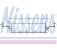 Интеркулер NISSENS 96860 96860 NISSENS - купить в магазине запчастей по Украине