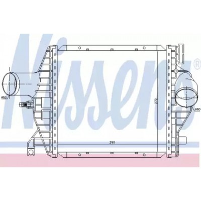 Интеркулер 96894 NISSENS - купить в магазине запчастей по Украине