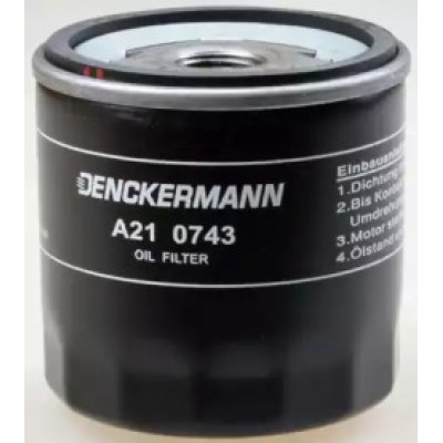 Масляный фильтр A210743 DENCKERMANN - купить в магазине запчастей по Украине