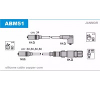 Комплект проводов зажигания JANMOR ABM51 ABM51 JANMOR - купить в магазине запчастей по Украине