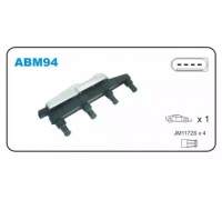 Катушка зажигания JANMOR ABM94 ABM94 JANMOR - купить в магазине запчастей по Украине