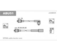 Комплект проводов зажигания JANMOR ABU51 ABU51 JANMOR - купить в магазине запчастей по Украине