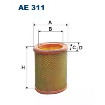 Воздушный фильтр AE311 FILTRON - купити в магазині запчастин по Україні