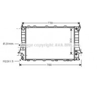 AI2078 AVA QUALITY COOLING - купить в магазине запчастей по Украине