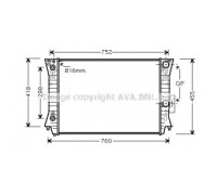 AI2190 AVA QUALITY COOLING - купить в магазине запчастей по Украине