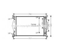 AI2241 AVA QUALITY COOLING - купить в магазине запчастей по Украине