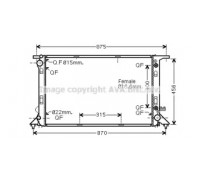 AI2291 AVA QUALITY COOLING - купить в магазине запчастей по Украине