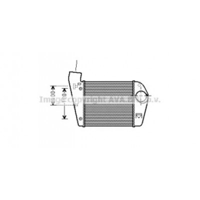 Интеркулер AI4308 AVA QUALITY COOLING - купить в магазине запчастей по Украине