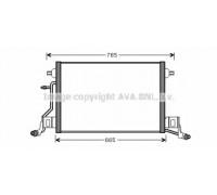 Конденсатор, кондиционер AVA QUALITY COOLING AI5264 AI5264 AVA QUALITY COOLING - купить в магазине запчастей по Украине