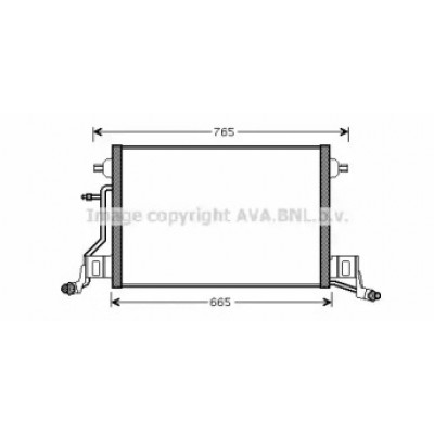 Конденсатор, кондиционер AI5264 AVA QUALITY COOLING - купить в магазине запчастей по Украине