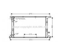 AIA2292 AVA QUALITY COOLING - купить в магазине запчастей по Украине