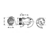 AIAK179 AVA QUALITY COOLING - купить в магазине запчастей по Украине
