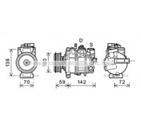 AIK338 AVA QUALITY COOLING - купить в магазине запчастей по Украине