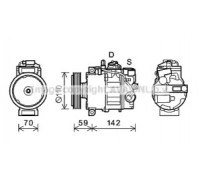 AIK380 AVA QUALITY COOLING - купить в магазине запчастей по Украине
