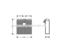Испаритель, кондиционер AVA QUALITY COOLING AIV031 AIV031 AVA QUALITY COOLING - купить в магазине запчастей по Украине