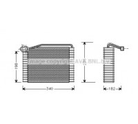 AIV142 AVA QUALITY COOLING - купить в магазине запчастей по Украине