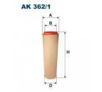Воздушный фильтр FILTRON AK362/1 AK3621 FILTRON - купить в магазине запчастей по Украине