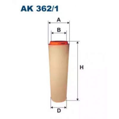 Воздушный фильтр AK3621 FILTRON - купить в магазине запчастей по Украине