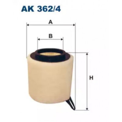 Воздушный фильтр AK3624 FILTRON - купить в магазине запчастей по Украине