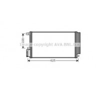 Конденсатор, кондиционер AVA QUALITY COOLING ALA5115D ALA5115D AVA QUALITY COOLING - купить в магазине запчастей по Украине